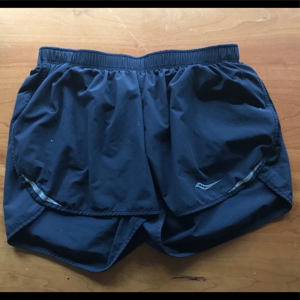 Saucony Split Running Shorts Sz S